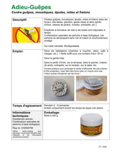 Charger l'image dans la galerie, ADIEU-GUÊPES ÉLOIGNE LES GUÊPES, FRELONS & MOUSTIQUES