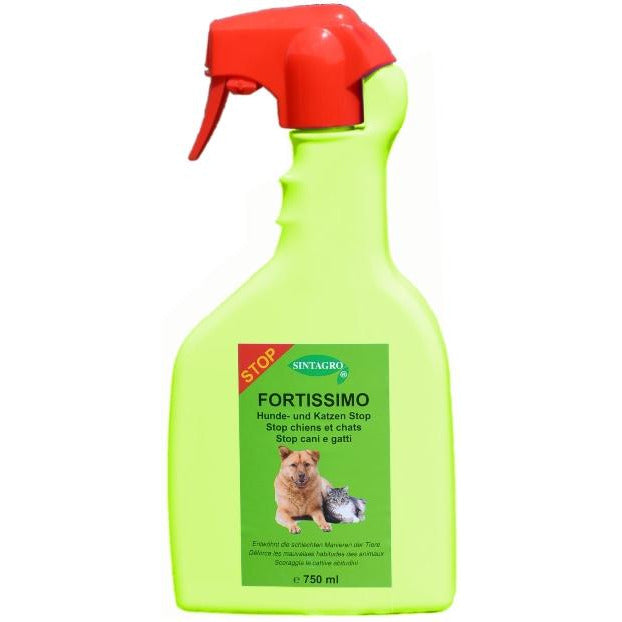 SPRAY REPUSLSIF STOP CHIENS ET CHATS FORTISSIMO