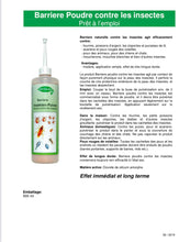 Charger l&#39;image dans la galerie, POUDRE BARRIÈRE CONTRE INSECTES (TYPE TERRE DE DIATOMEE)
